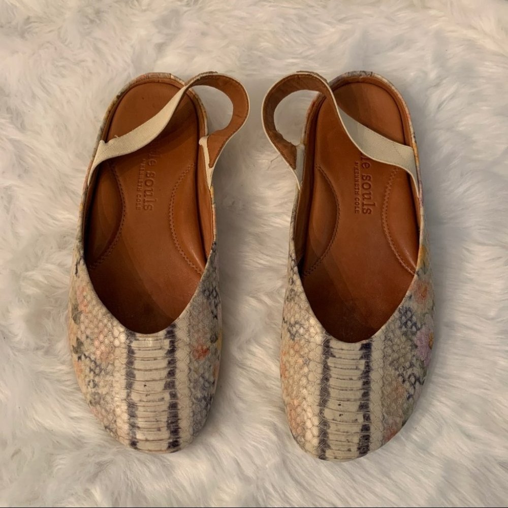Gentle Souls Gretchen Ballerina Flats Sz 7